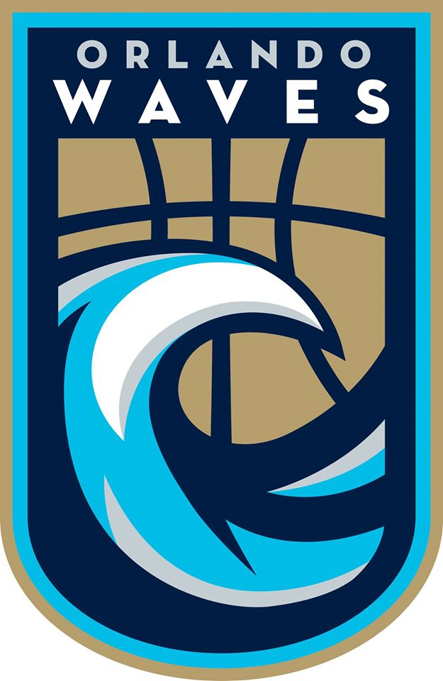Orlando Waves 2016-Pres Secondary Logo iron on transfers for clothing